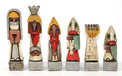 Bild Nr.1: 123-2468 Schachfiguren.: (Spielzeug)