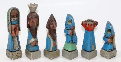 Bild Nr.2: 123-2468 Schachfiguren.: (Spielzeug)