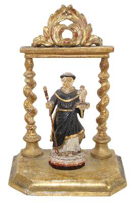 Bild Nr.1: 123-2486 Heiliger Franziskus: (Volkskunst, Religiöse Volkskunst)