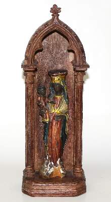 Bild Nr.1: 123-2494 Schwarze Madonna mit Christus.: (Volkskunst, Religiöse Volkskunst)