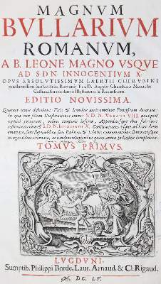Bild Nr.2: 123-251 Magnum Bullarium Romanum,: (Alte Drucke, Handschriften und Theologie)