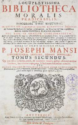 Bild Nr.1: 123-255 Mansi,J.: (Alte Drucke, Handschriften und Theologie)