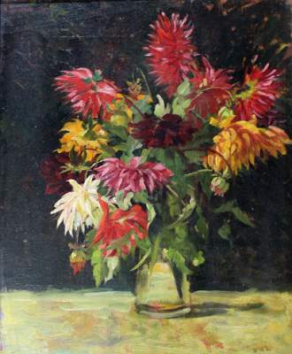 Bild Nr.1: 123-2588 Blumenstillleben.: (Varia, Botanik)