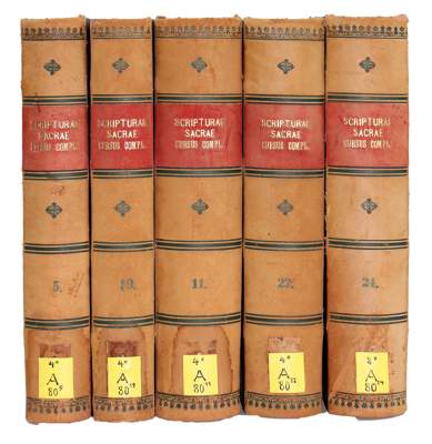 Bild Nr.1: 123-261 Migne,J.-P.: (Alte Drucke, Handschriften und Theologie)