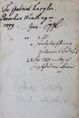 Bild Nr.2: 123-263 Missale Romanum: (Alte Drucke, Handschriften und Theologie)