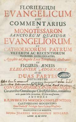 Bild Nr.1: 123-266 Moeden,S.: (Alte Drucke, Handschriften und Theologie)