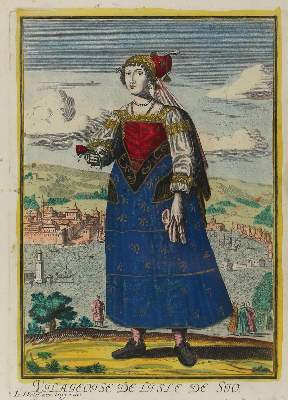 Bild Nr.1: 123-2679 Trachtendarstellungen.: (Varia, Mode und Trachten)