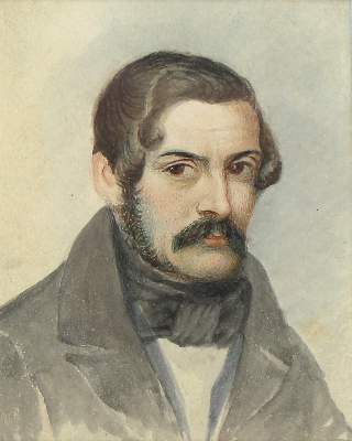 Bild Nr.1: 123-2713 Nikolaus Lenau, eigentl. Niembsch Edler von Strehlenau: (Varia, Portrait)