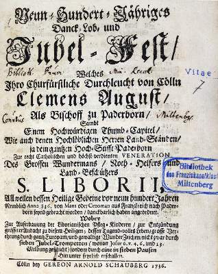 Bild Nr.1: 123-273 Neun-Hundert-Jähriges: (Alte Drucke, Handschriften und Theologie)