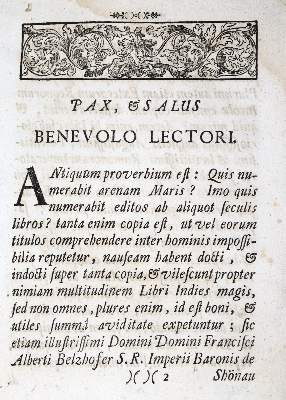 Bild Nr.1: 123-286 Pelzhoffer,F.A.: (Alte Drucke, Handschriften und Theologie)