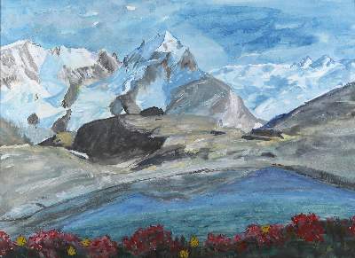 Bild Nr.3: 123-3004 Oberengadin, Saas Fee.: (Ausland, Schweiz)