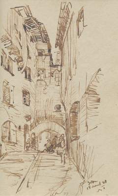 Bild Nr.1: 123-3011 Skizzenbuch: (Ausland, Schweiz, Wallis)