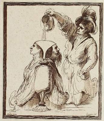 Bild Nr.1: 123-3074 Barbierei, Giovanni Francesco gen. Il Guercino: (Künstlergraphik)