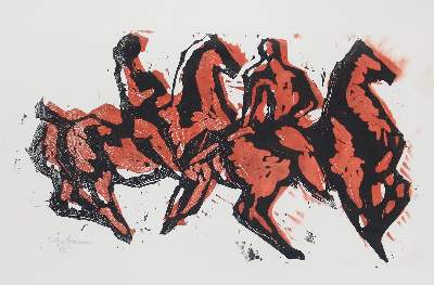 Bild Nr.1: 123-3094 Beckmann, Curt: (Künstlergraphik)