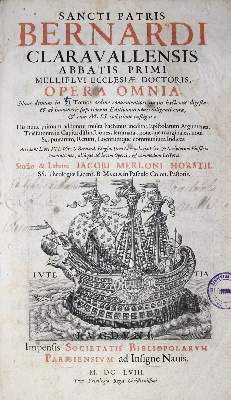 Bild Nr.1: 123-31 Bernhard von Clairvaux.: (Alte Drucke, Handschriften und Theologie)