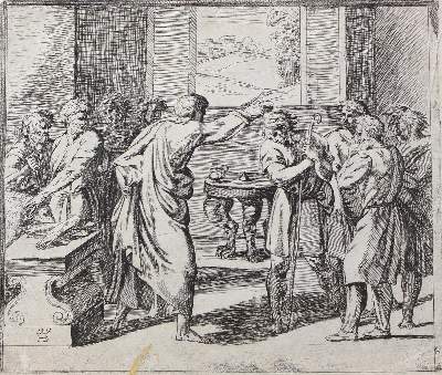 Bild Nr.1: 123-3136 Borgianni, Orazio (oder Horacio): (Künstlergraphik)