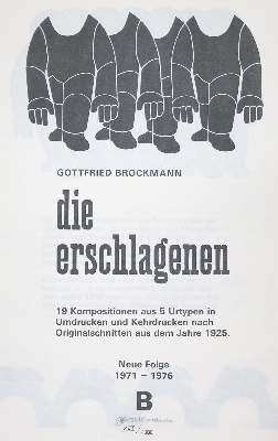 Bild Nr.2: 123-3148 Brockmann, Gottfried: (Künstlergraphik)