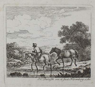 Bild Nr.2: 123-3232 Dietzsch, Johann Christoph: (Künstlergraphik)