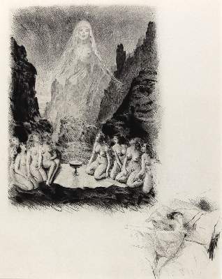 Bild Nr.1: 123-3276 Bécat, Paul Émile: (Künstlergraphik, Erotika - Galantes)