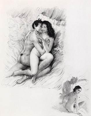 Bild Nr.4: 123-3276 Bécat, Paul Émile: (Künstlergraphik, Erotika - Galantes)