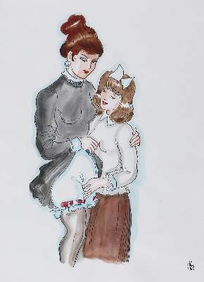 Bild Nr.1: 123-3283 Székely, Alexander: (Künstlergraphik, Erotika - Galantes)