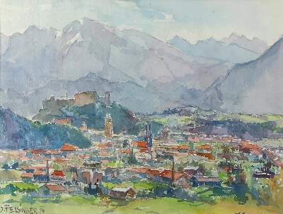 Bild Nr.1: 123-3298 Felsinger, Josef: (Künstlergraphik)