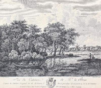 Bild Nr.1: 123-3302 Flusslandschaften.: (Künstlergraphik)