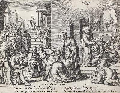 Bild Nr.1: 123-3319 Galle, Philips: (Künstlergraphik)