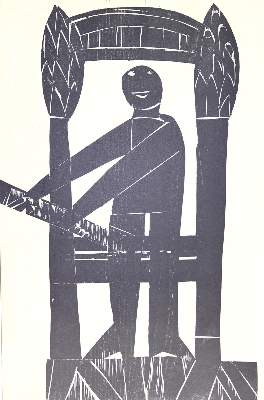 Bild Nr.5: 123-3350 Grieshaber, Hans Andreas Paul: (Künstlergraphik)