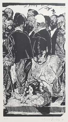 Bild Nr.1: 123-3355 Grützke, Johannes: (Künstlergraphik)