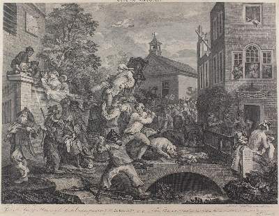 Bild Nr.2: 123-3399 Hogarth, William: (Künstlergraphik)