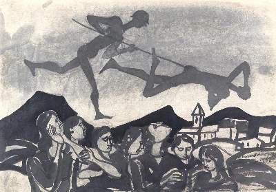 Bild Nr.1: 123-3421 Hunziker, Max: (Künstlergraphik)