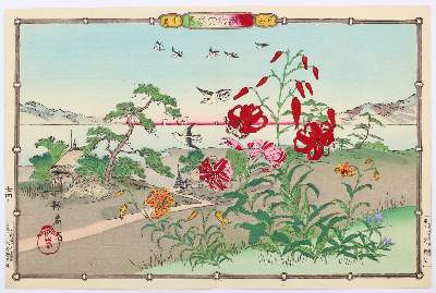 Bild Nr.2: 123-3450 Kushu, Numata: (Künstlergraphik, Japan)