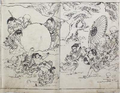 Bild Nr.1: 123-3457 Sukenobu, Nishikawa: (Künstlergraphik, Japan)