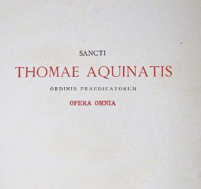 Bild Nr.1: 123-348 Thomas von Aquin.: (Alte Drucke, Handschriften und Theologie)