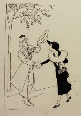 Bild Nr.3: 123-3488 Kirchner, Eugen: (Künstlergraphik, Karikatur)