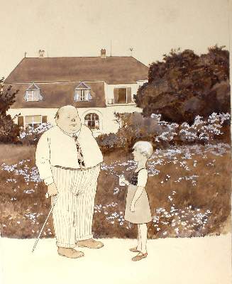Bild Nr.1: 123-3499 Kirchner, Eugen: (Künstlergraphik, Karikatur)