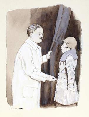 Bild Nr.2: 123-3507 Kirchner, Eugen.: (Künstlergraphik, Karikatur)