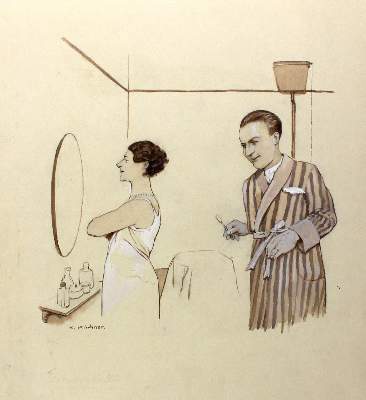 Bild Nr.2: 123-3513 Kirchner, Eugen: (Künstlergraphik, Karikatur)