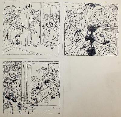 Bild Nr.2: 123-3527 Mauder, Josef: (Künstlergraphik, Karikatur)
