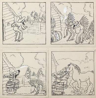 Bild Nr.1: 123-3535 Mauder, Josef: (Künstlergraphik, Karikatur)
