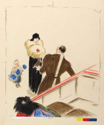 Bild Nr.1: 123-3536 Mauder, Josef: (Künstlergraphik, Karikatur)