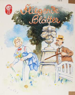 Bild Nr.1: 123-3540 Traub, Gustav: (Künstlergraphik, Karikatur)
