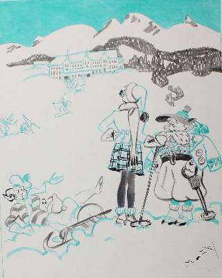 Bild Nr.2: 123-3545 Traub, Gustav: (Künstlergraphik, Karikatur)
