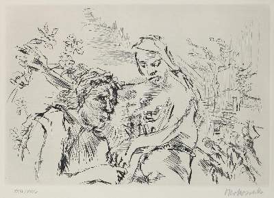 Bild Nr.1: 123-3605 Kokoschka, Oskar: (Künstlergraphik)