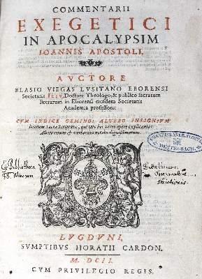 Bild Nr.1: 123-361 Viegas,B.: (Alte Drucke, Handschriften und Theologie)