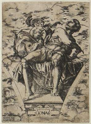 Bild Nr.1: 123-3752 Michelangelo Buonarroti: (Künstlergraphik)