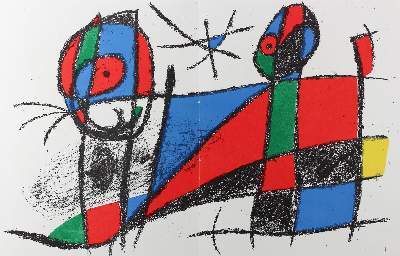 Bild Nr.1: 123-3754 Miro, Joan: (Künstlergraphik)