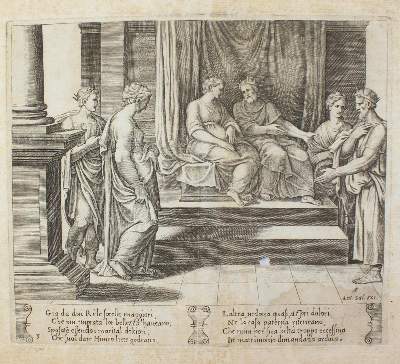 Bild Nr.2: 123-3771 Musi, Agostino dei (gen. Agostino Veneziano,: (Künstlergraphik)