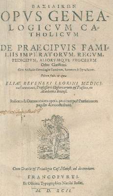 Bild Nr.1: 123-379 Reusner,E.: (Genealogie und Heraldik)